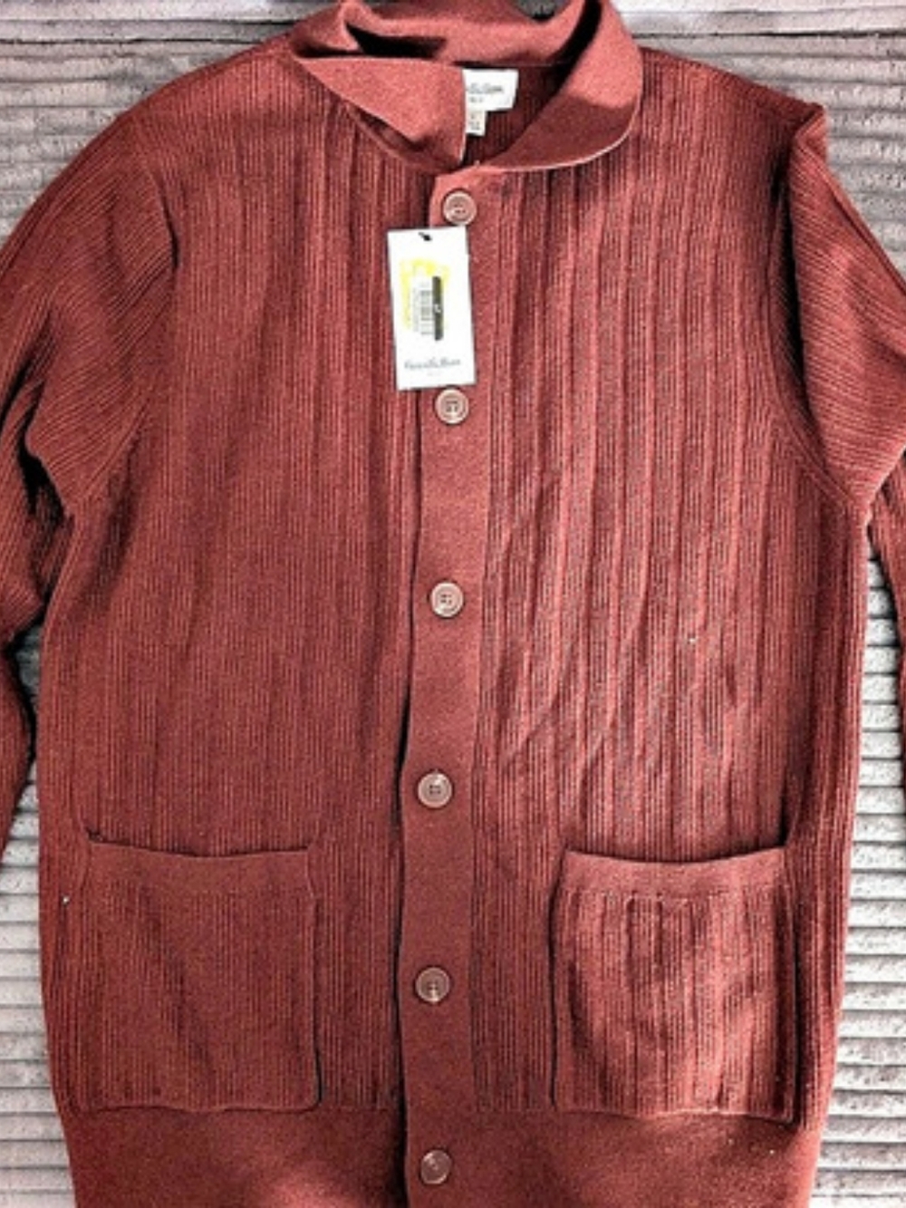 Goodfellow & Co Ribbed Button Front Sweater Size Small
